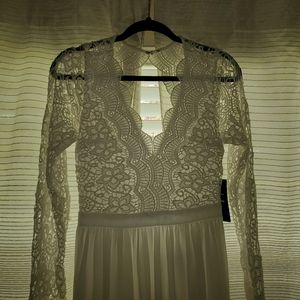 Lulus awaken my love maxi dress sz xl